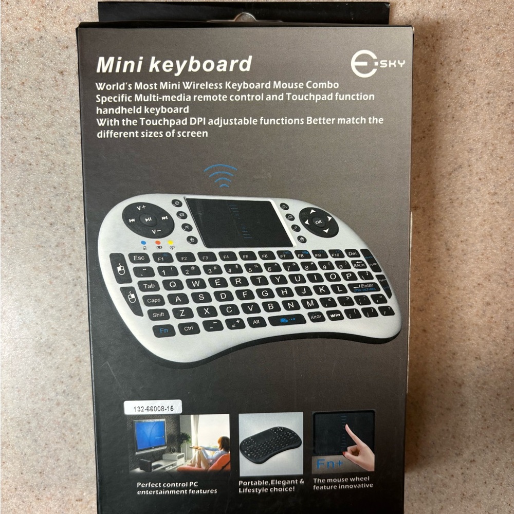 Esky Mini Wireless Keyboard Mouse Combo
